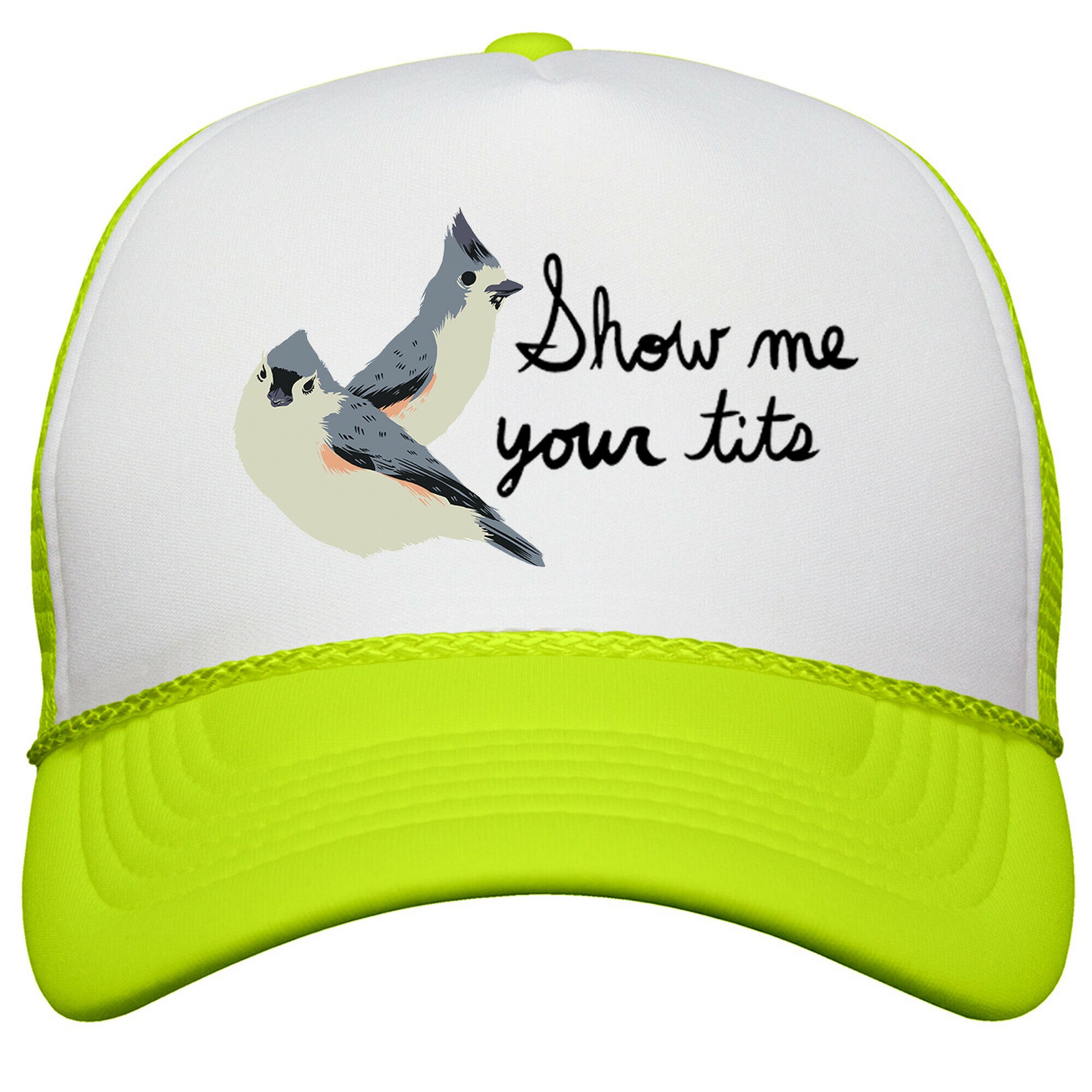 Show Me Your Tits Snapback Trucker Hat